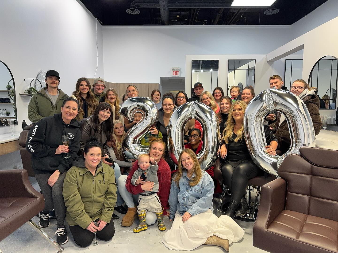 The Headroom Celebrates Winning Salon 200